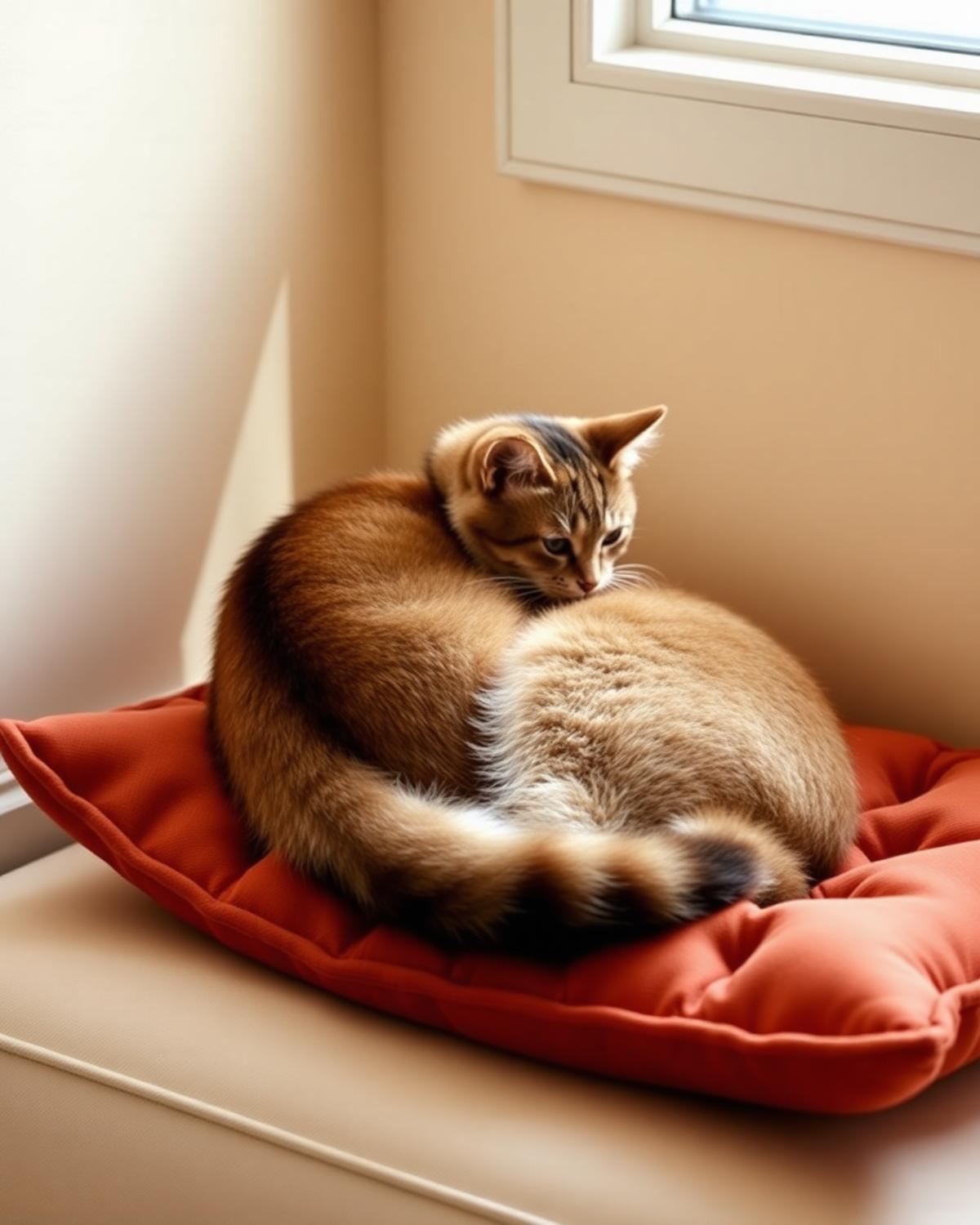 Gato em cama VOGLIO